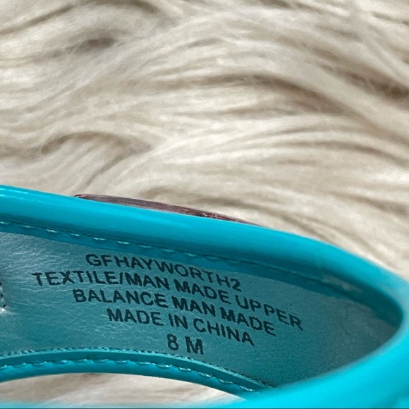 Guess turquoise cork wedges size 8 - Picture 4 of 6